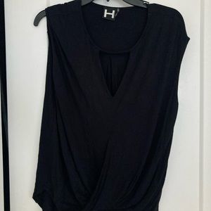 Black cutout top